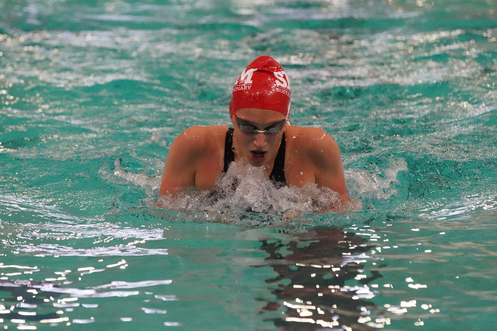 All-Catholic girls swimming